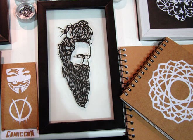 Comic-Con_Bangalore_2014_Babaji_Sketchbooks